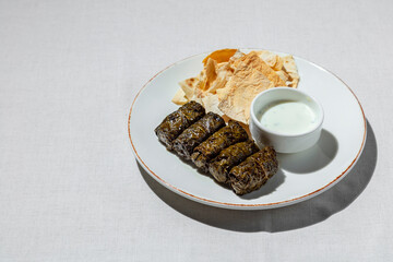 Dolma with lamb