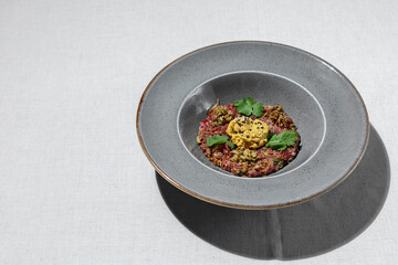 Lamb tartare