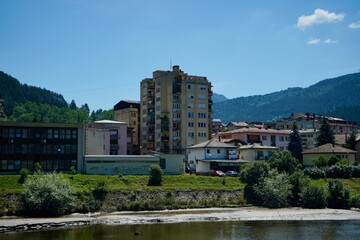 Fototapeta premium Visegrad Bosnia and Herzegovina 2022 June
