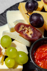 Meat and cheese snacks