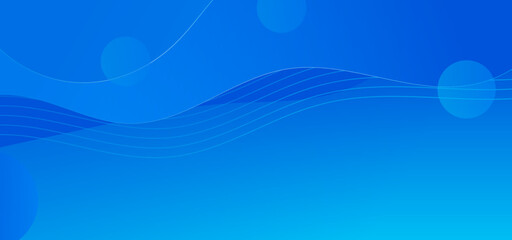 blue background with border style