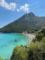 Beautiful Divna beach - Peljesac, Croatia