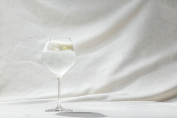 Gin tonic cocktail
