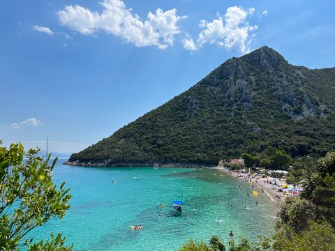 Beautiful Divna beach - Peljesac, Croatia