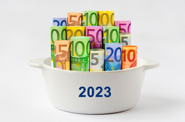 Geldtopf, 2023, Fördergeld, Euro