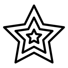 Obraz premium star icon style