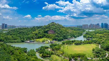 Meishan Scenic Area, Shaoxing Wetland Park, Zhejiang Province, China