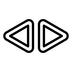 Left Right Icon Style