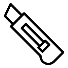 Paper Cutter Icon Style