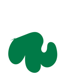 Abstract Shapes Organic Green