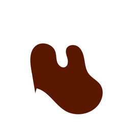 Abstract Shapes Organic Brown