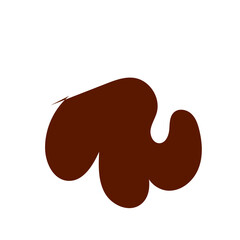 Abstract Shapes Organic Brown