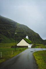 landscape in the mountains