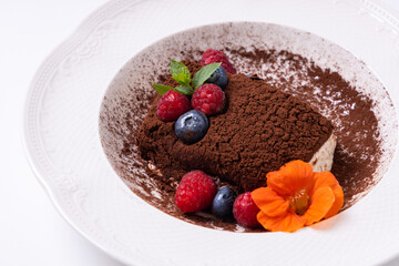 chocolate mousse cake