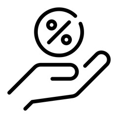 offer line icon