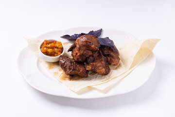 grilled pork ribs