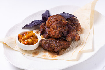 lamb chops with potatoes