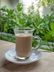 Cup of milk tea