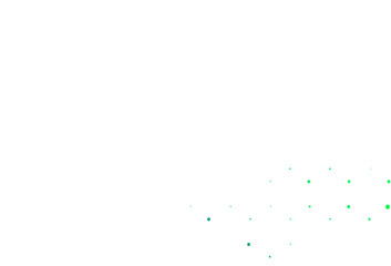 Light multicolor, rainbow vector backdrop with dots.