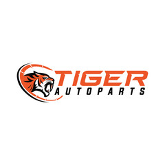 Tiger logo icon, Tiger illustration vector logo