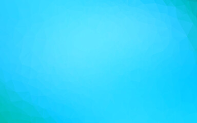 Light BLUE vector polygonal background.