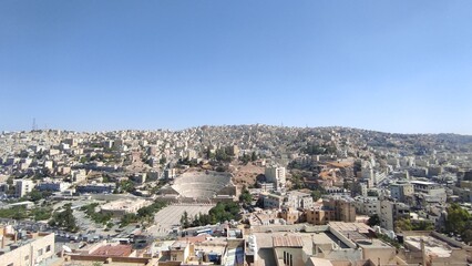 Fototapeta na wymiar Cittadella di Amman in Giordania - Jordan