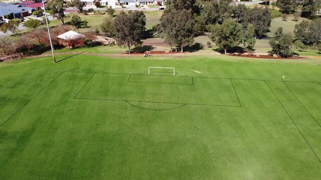 Flyover Green Football Pitch, Riverlinks Park Clarkson Perth Australia
