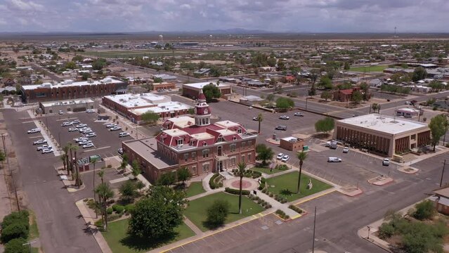 The Second Pinal County Courthouse, 1891, in Florence, Arizona, USA