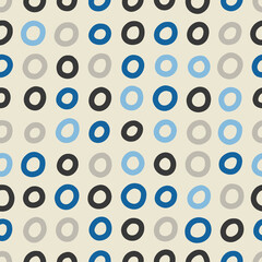 Seamless colorful doodle pattern. Hipster illustranion. Modern graphic design.