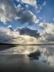 Sonnenuntergang in Zandvoort