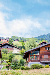 Autour de Troistorrents dans les alpes Suisse