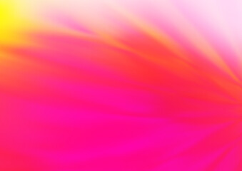 Light Pink, Yellow vector glossy abstract template.