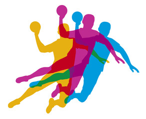 Obraz na płótnie Canvas Handball sport - 55