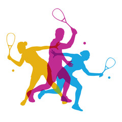 Plakat Squash - Sport -47