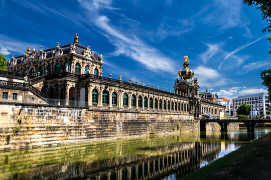 pałac Zwinger DREZNO fosa 