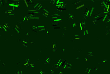 Light Green vector background with straight lines.