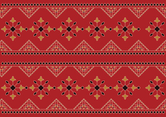 Motif design, women's dress design , colorful motif design 