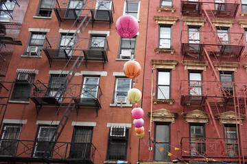 new york city chinatown chinese lanterns