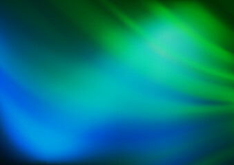 Light Blue, Green vector modern bokeh pattern.