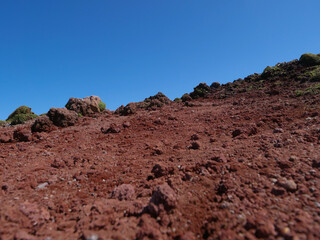 青空の高千穂の峰