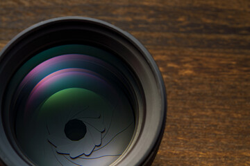 カメラの交換レンズ