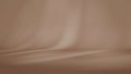 Fototapeta na wymiar Abstract Brown empty wall. 3d rendering