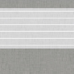 French farmhouse beige plaid check seamless border pattern. Rustic tonal country home textile fashionable print weaving texture gingham fabric effect.Tartan cottage 2 tone background ribbon trim edge.
