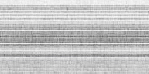 French farmhouse beige plaid check seamless border pattern. Rustic tonal country home textile...