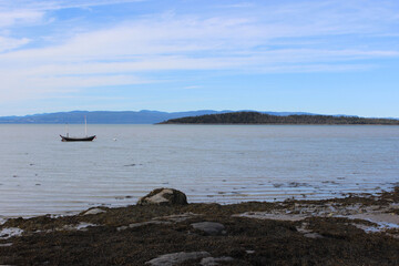 St Lawrence River in Kamouraska, Quebec