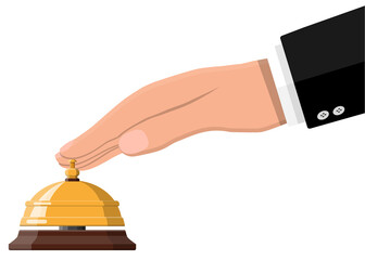 Fototapeta premium Reception service bell