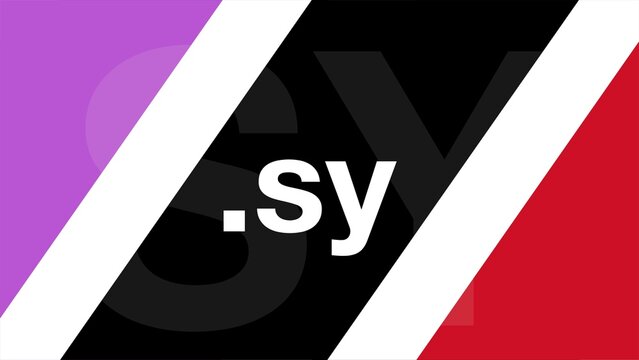 .sy tld: The top level domain for the country Syria