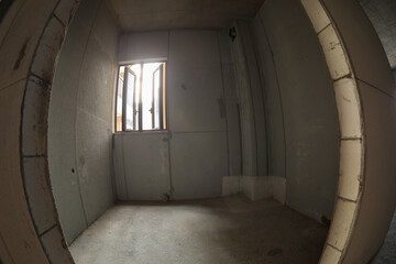 Fototapeta premium Empty new house with sunshine in China