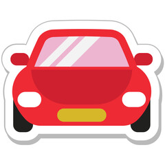 Car Colored Vector Icon