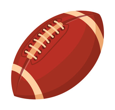 Rugby ball. American football games, png Illustration
